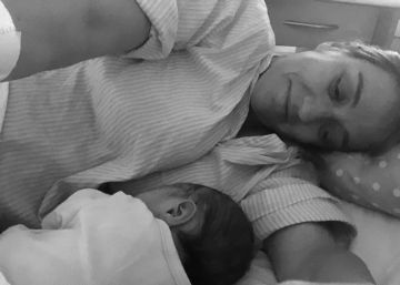 Tania Sánchez da a luz a su primer hijo, un niño llamado Ernesto