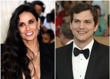 Ashton Kutcher contesta a Demi Moore con un sarcástico silencio