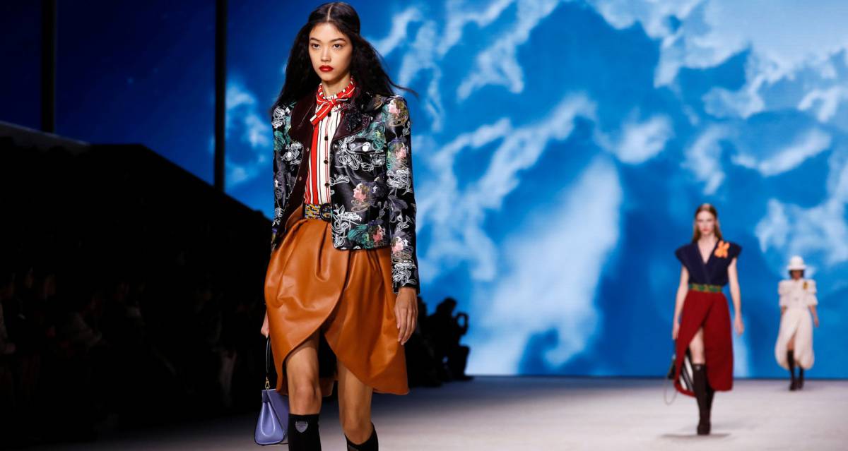 Desfile de Louis Vuitton primaveraverano 2020 celebrado en París el 1 de octubre.