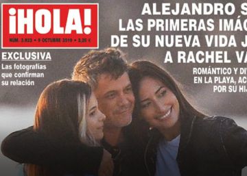 Alejandro Sanz presume de su nueva novia, Rachel Valdés
