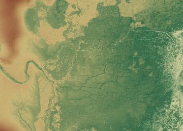 Encontrada uma enorme rede de canais e cultivos maias escondida sob a selva