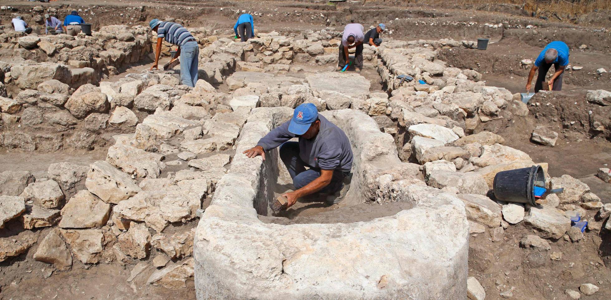 Las ruinas de una de las ciudades más grandes de la Edad de Bronce
