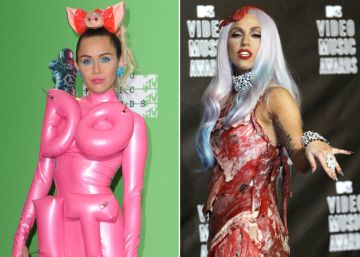Las famosas más excéntricas en las alfombras rojas