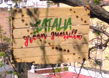 El compost comunitario de Green guerrilla Satalia
