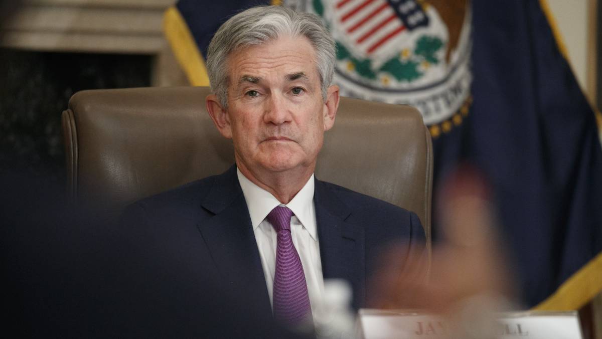 Jerome Powell, presidente de la Reserva Federal.