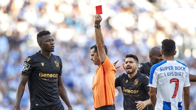 Partido entre el FC Porto y el Vitoria SC, en septiembre.