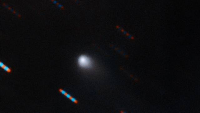 El cometa 2IBorisov, visto en Hawai.