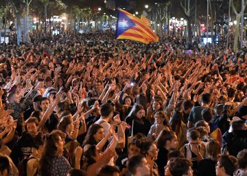 La cuarta jornada de movilizaciones en Cataluña tras la sentencia del ‘procés’, en imágenes