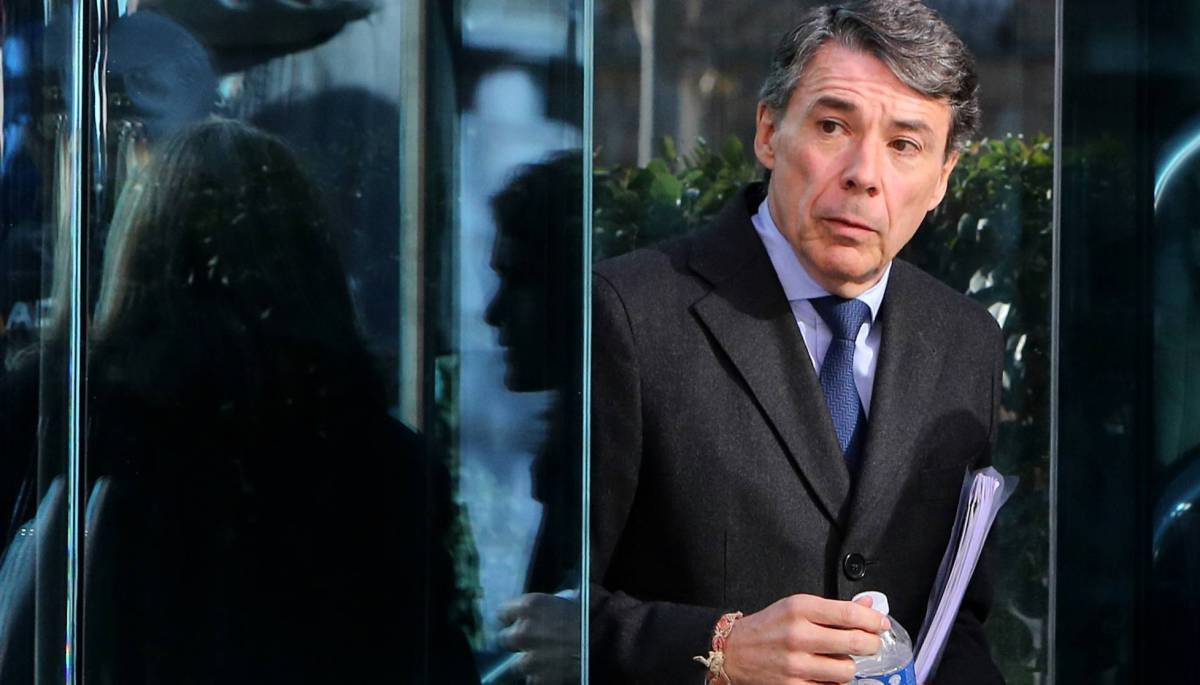 Ignacio González, en la Audiencia Nacional en 2017.