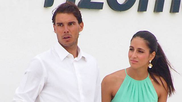 Rafael Nadal y Mery Perelló.