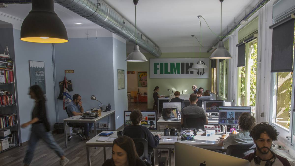 Oficina de Filmin en Barcelona.