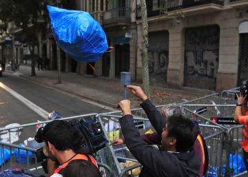 El séptimo día de protestas en Cataluña, en imágenes