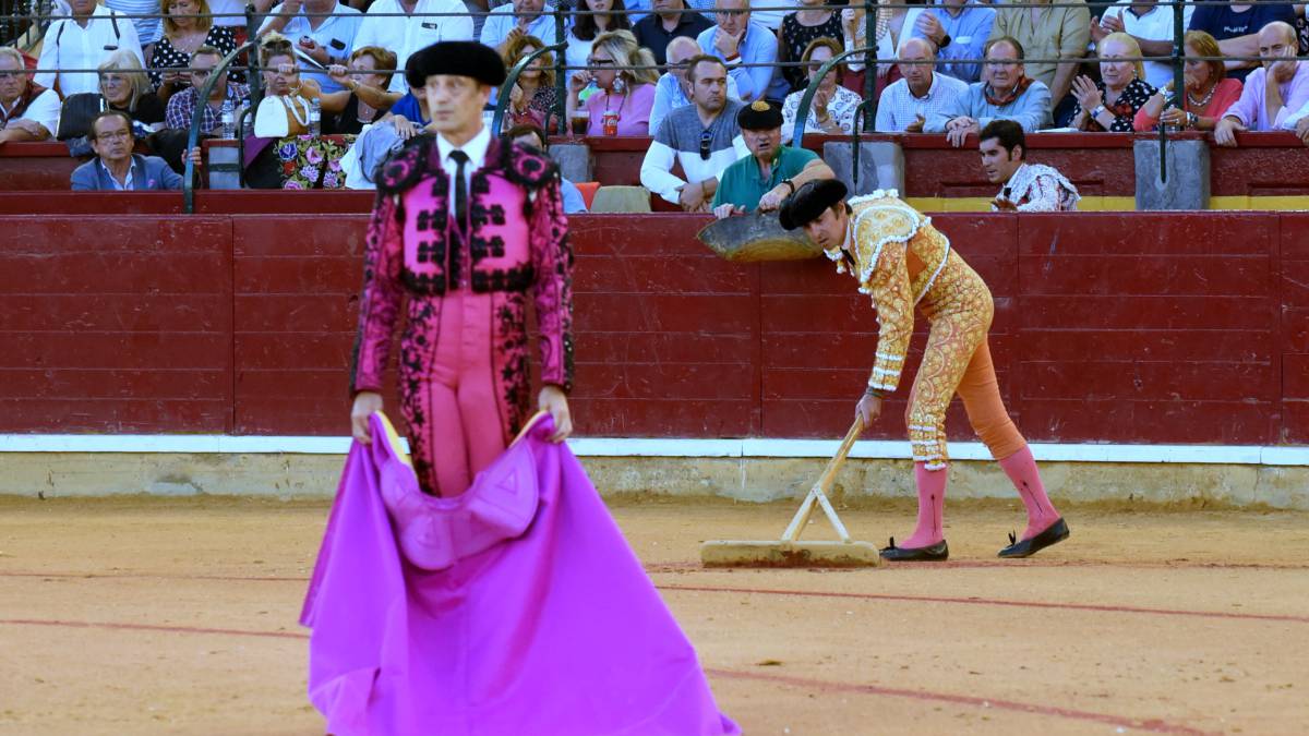 Miguel Ángel Perera y Mariano de la Viña.