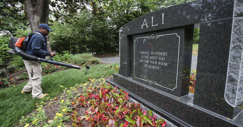Muhammad Ali era experto en decir frases profundas sobre la vida. En su nicho en el Cave Hill Cemetery de Louisville (Kentucky) se puede leer una.