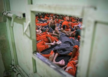 Una prisión en la ciudad siria de Hasakeh, en imágenes