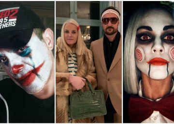 Alejandro Sanz, Elsa Pataky y Haakon y Mette-Marit se disfrazan en Halloween