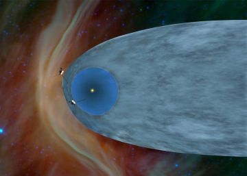 Como a nave espacial mais veterana cruzou a fronteira solar