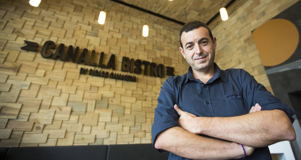 Ricard Camarena, en Canalla Bistro México, en 2016.