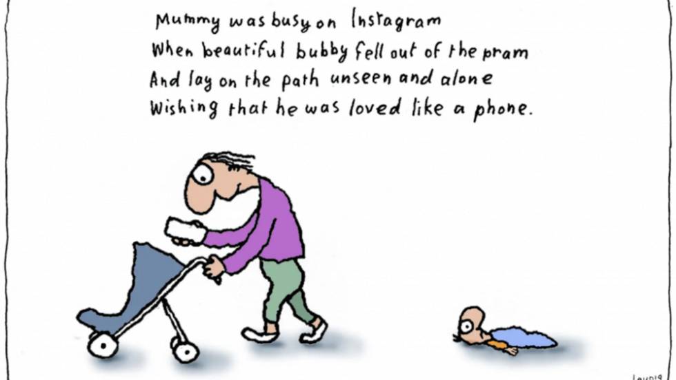 Ilustración de Leunig.