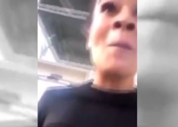 Una madre furiosa se enfrenta al presunto acosador de su hijo
