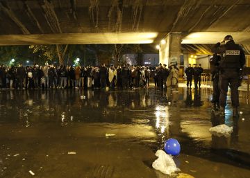 El desalojo de migrantes en París, en imágenes