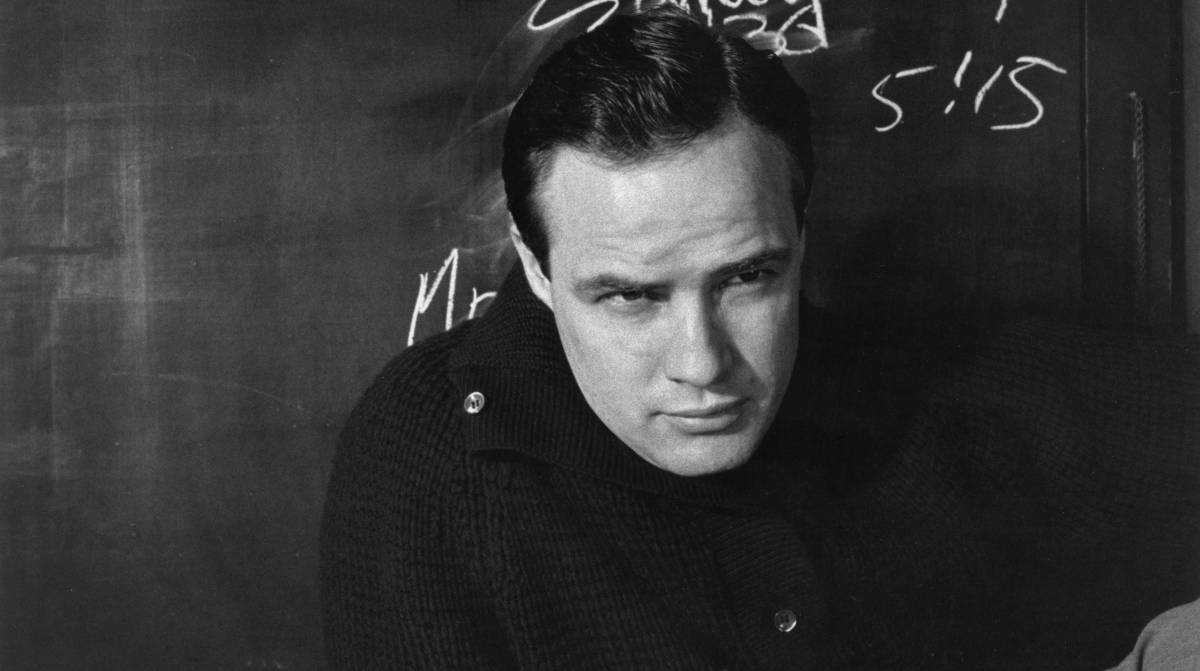 El actor Marlon Brando.