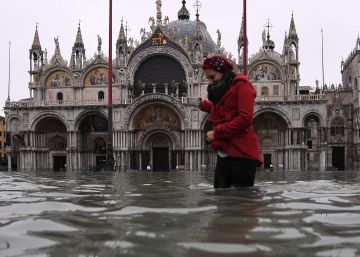 Las inundaciones en Venecia, en imágenes