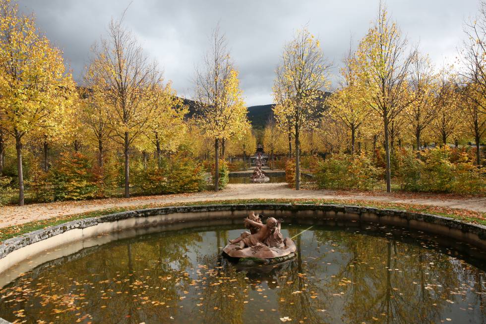 jardines otoño españa
