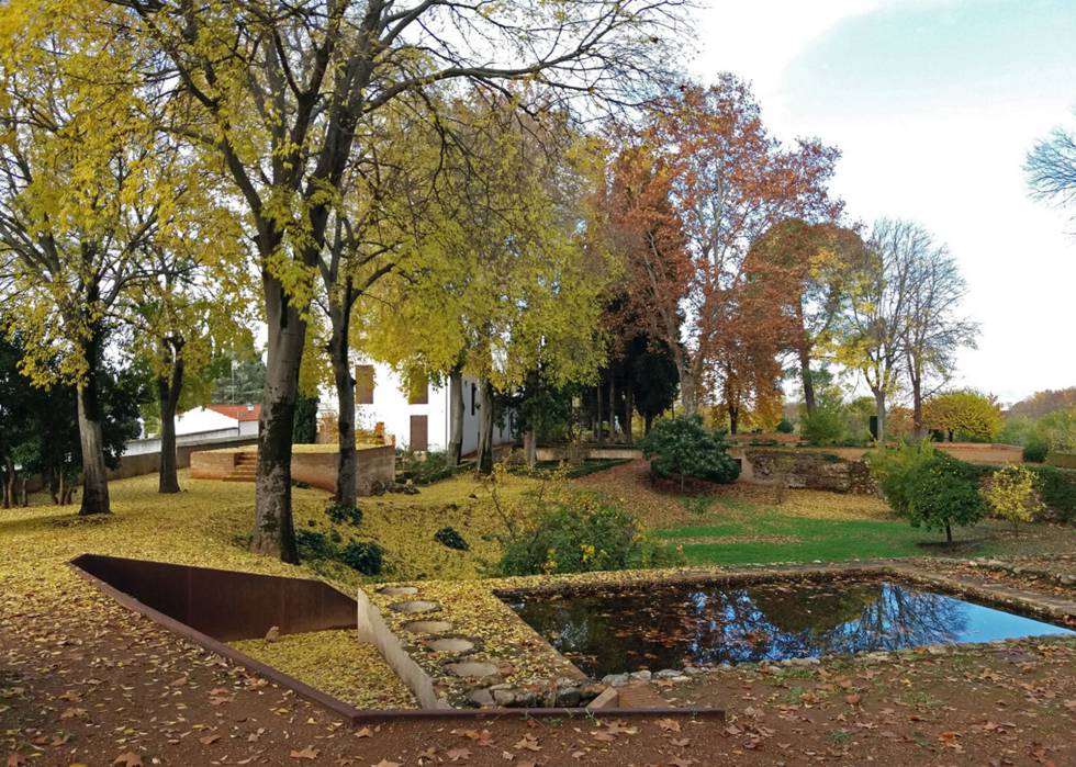jardines otoño españa