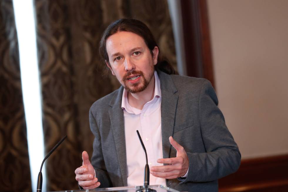 Unidas Podemos chief Pablo Iglesias.