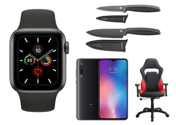 Un Apple Watch 5, un Xiaomi Mi 9, una silla de escritorio para ‘gamers’ y otras ofertas de la semana