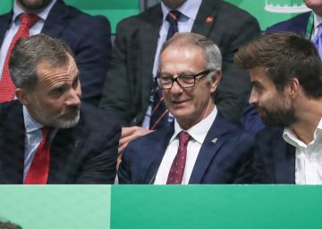 Rostros conocidos entre el público de la Copa Davis, en imágenes