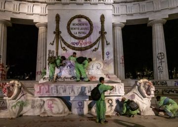 La mujeres de México protestan contra la violencia de género
