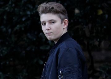 Barron Trump, el discreto adolescente de la Casa Blanca se deja ver