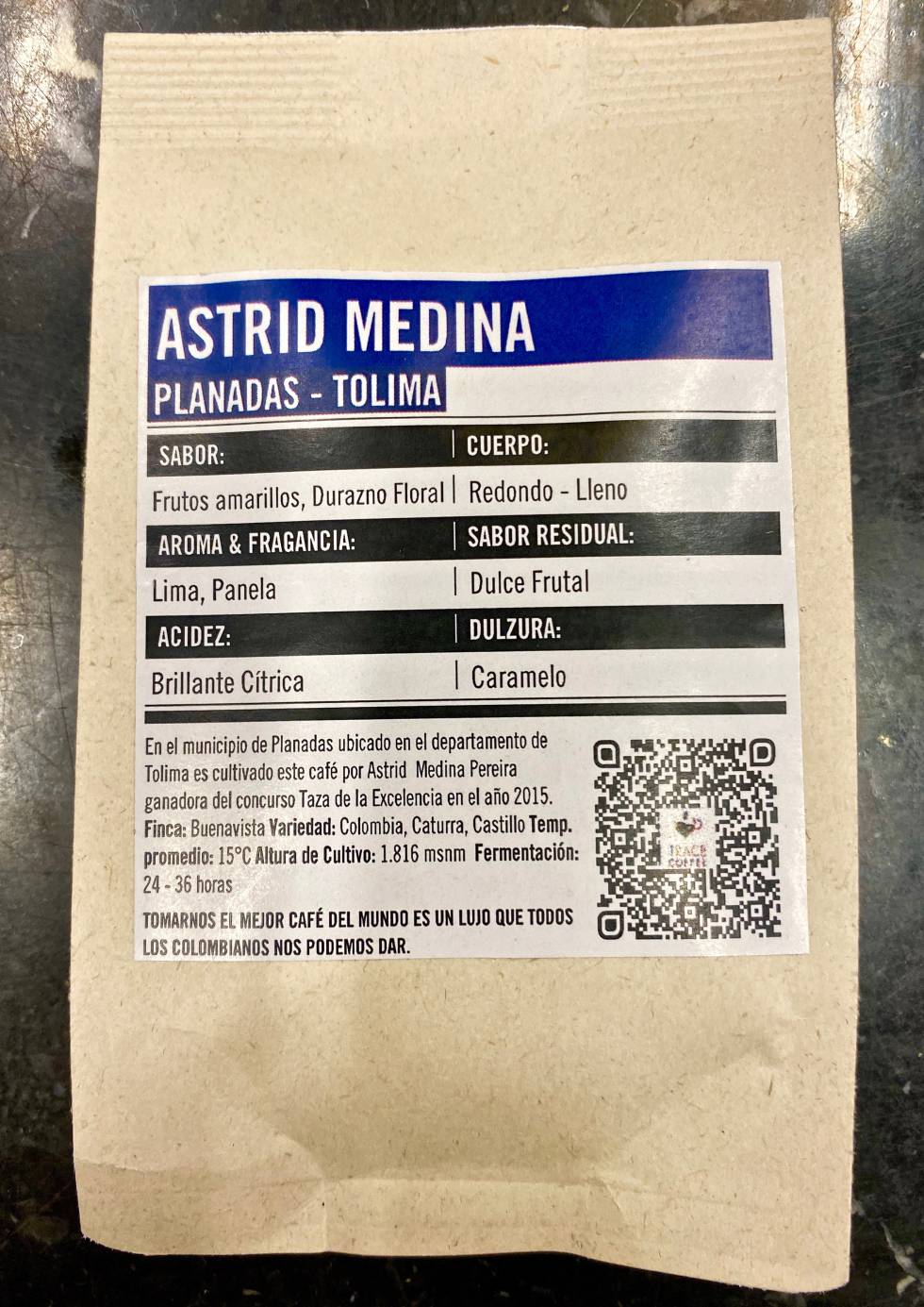 Amor Perfecto, cafés excelentes con carné de identidad