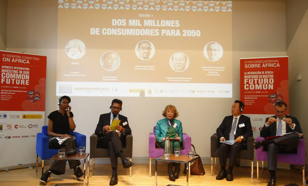 Una de las sesiones del XIX Foro Internacional sobre África.