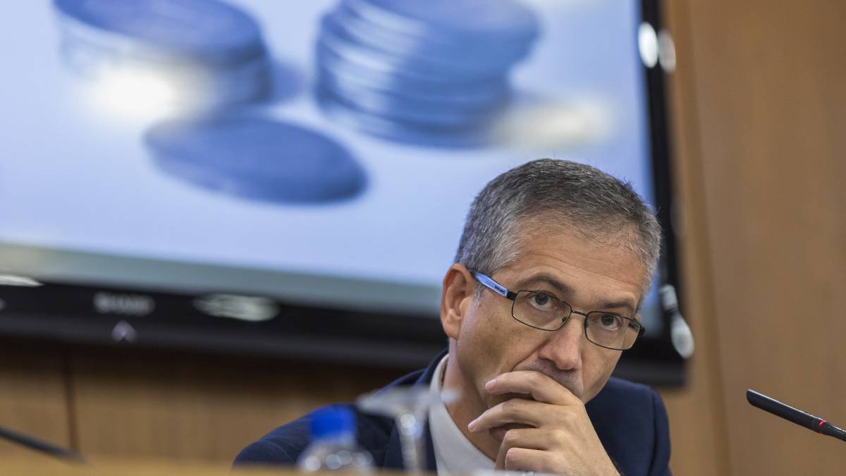 Pablo Hernández de Cos, gobernador del Banco de España.