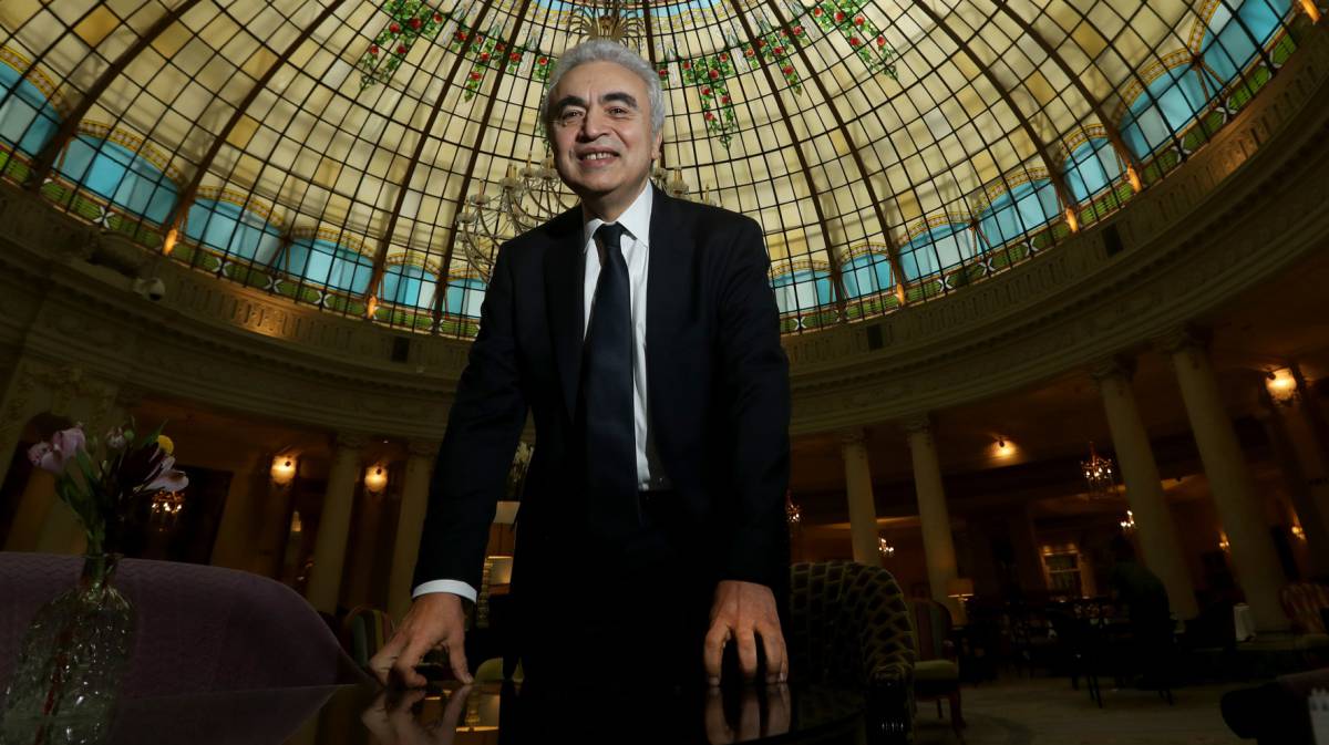 Fatih Birol, el viernes pasado en un hotel de Madrid.