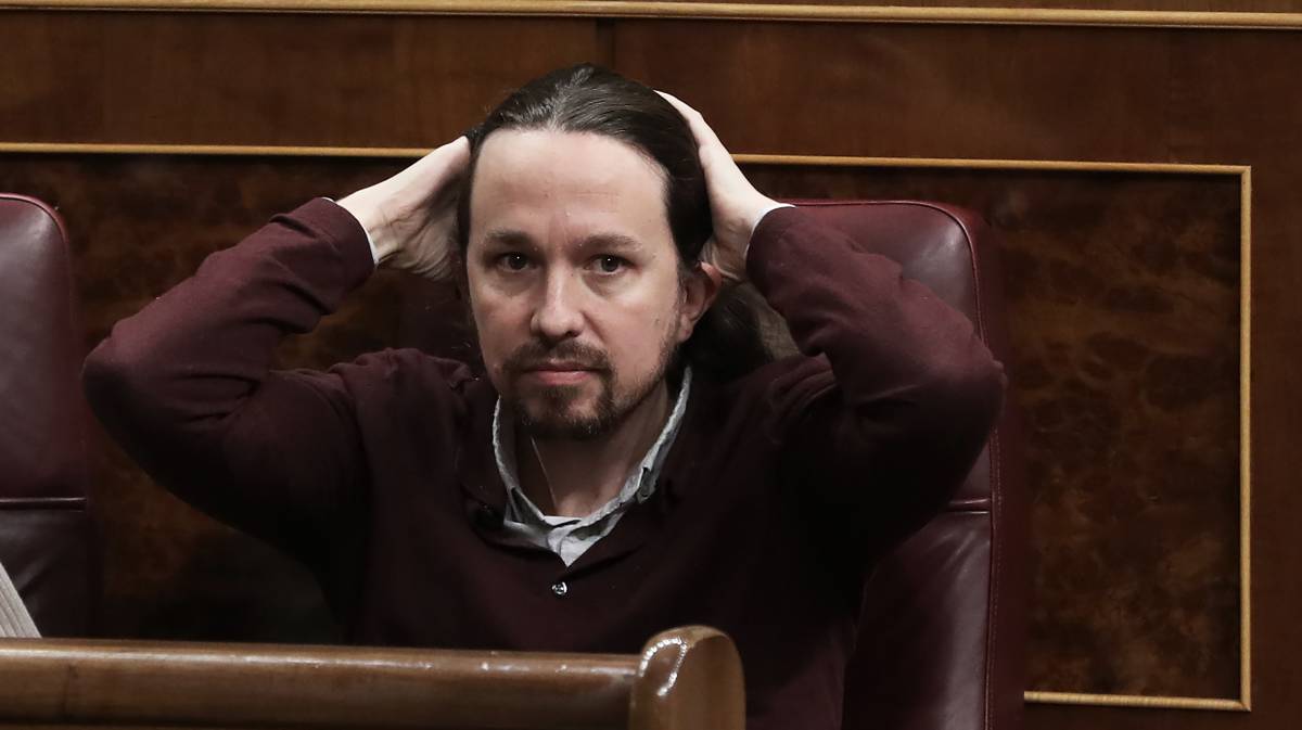 Iglesias, en el Congreso el martes.