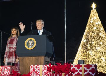 El ‘impeachment’ y la Navidad llegan a la Casa Blanca