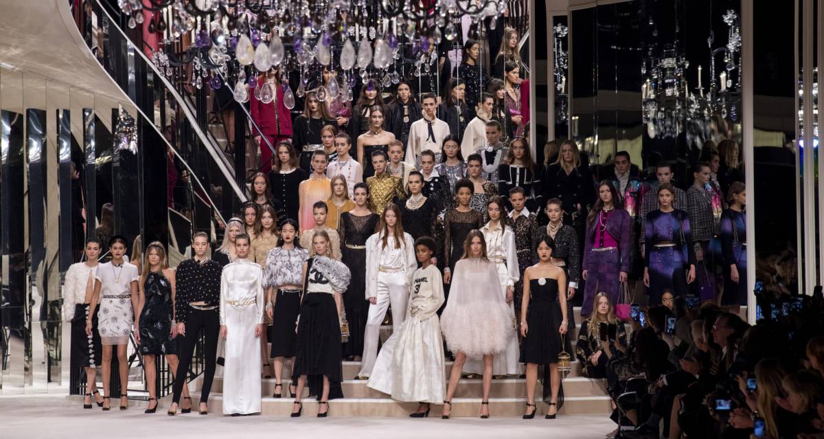 El desfile de Chanel Metiers d'Art celebrado el 4 de diciembre en París.