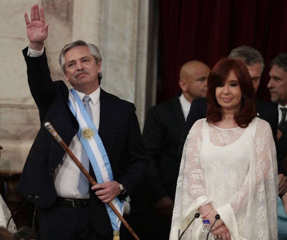 La toma de posesión de Alberto Fernández, en imágenes