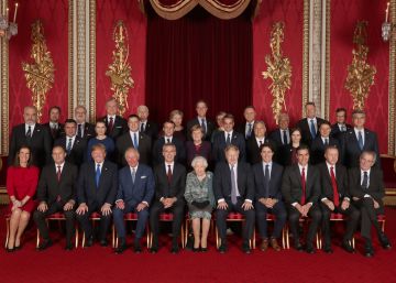 Foto de familia de la cumbre de la OTAN.