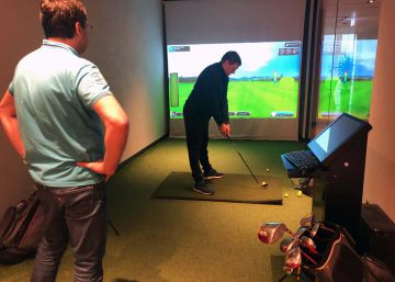 Cuando la sala VIP se convierte en un campo de golf