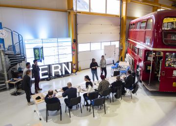 Drons guia i molsa portàtil: de Barcelona al CERN per dissenyar les ciutats del futur