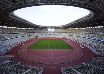 El nuevo estadio olímpico de Tokio para los Juegos de 2020, en imágenes