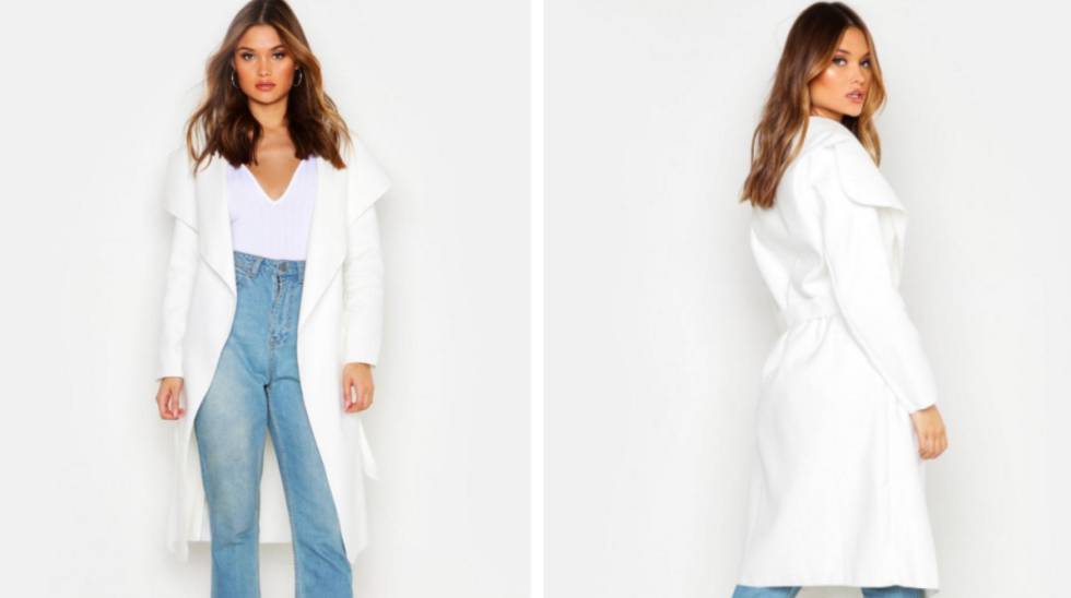 15 abrigos blancos baratos como el de Dulceida para Primark