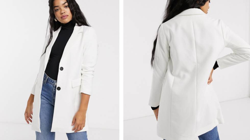 15 abrigos blancos baratos como el de Dulceida para Primark
