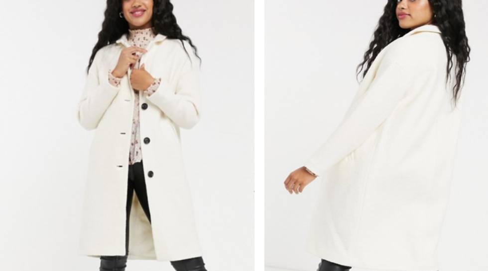 15 abrigos blancos baratos como el de Dulceida para Primark