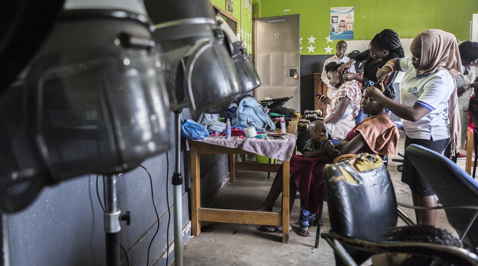 Uma escola para órfãos em Kampala